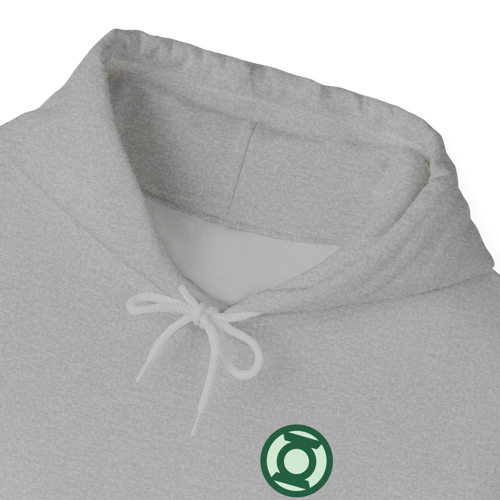 Green Lantern "Willpower" Hoodie — Comic Superhero Hooded Sweatshirt