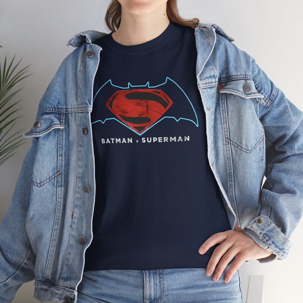 Batman v Superman: Dawn of Justice Movie Logo Unisex Graphic T-Shirt