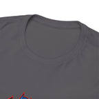 Batman  DC Comics inspired Logo T‑Shirt — Retro Yellow & Red Batman Emblem Tee