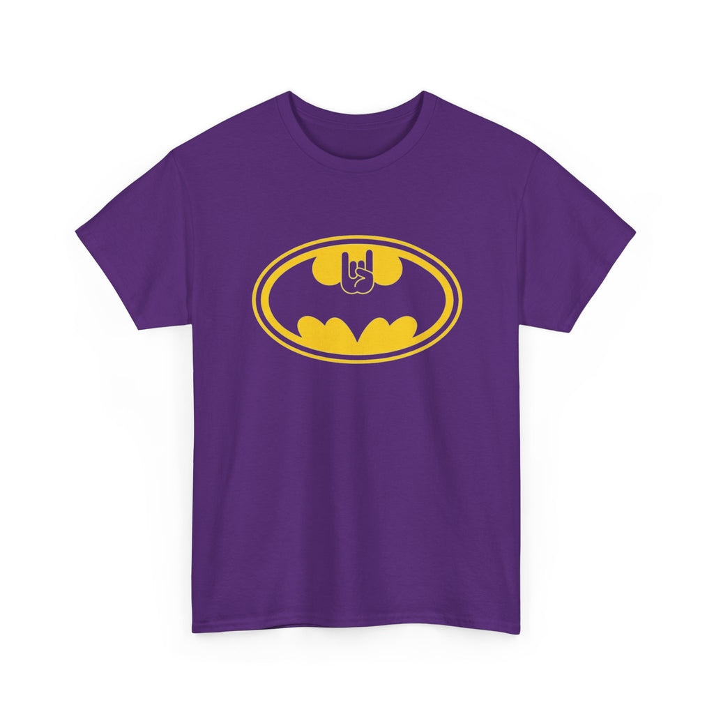Batman Classic Rock And Roll Logo Unisex Premium T-Shirt