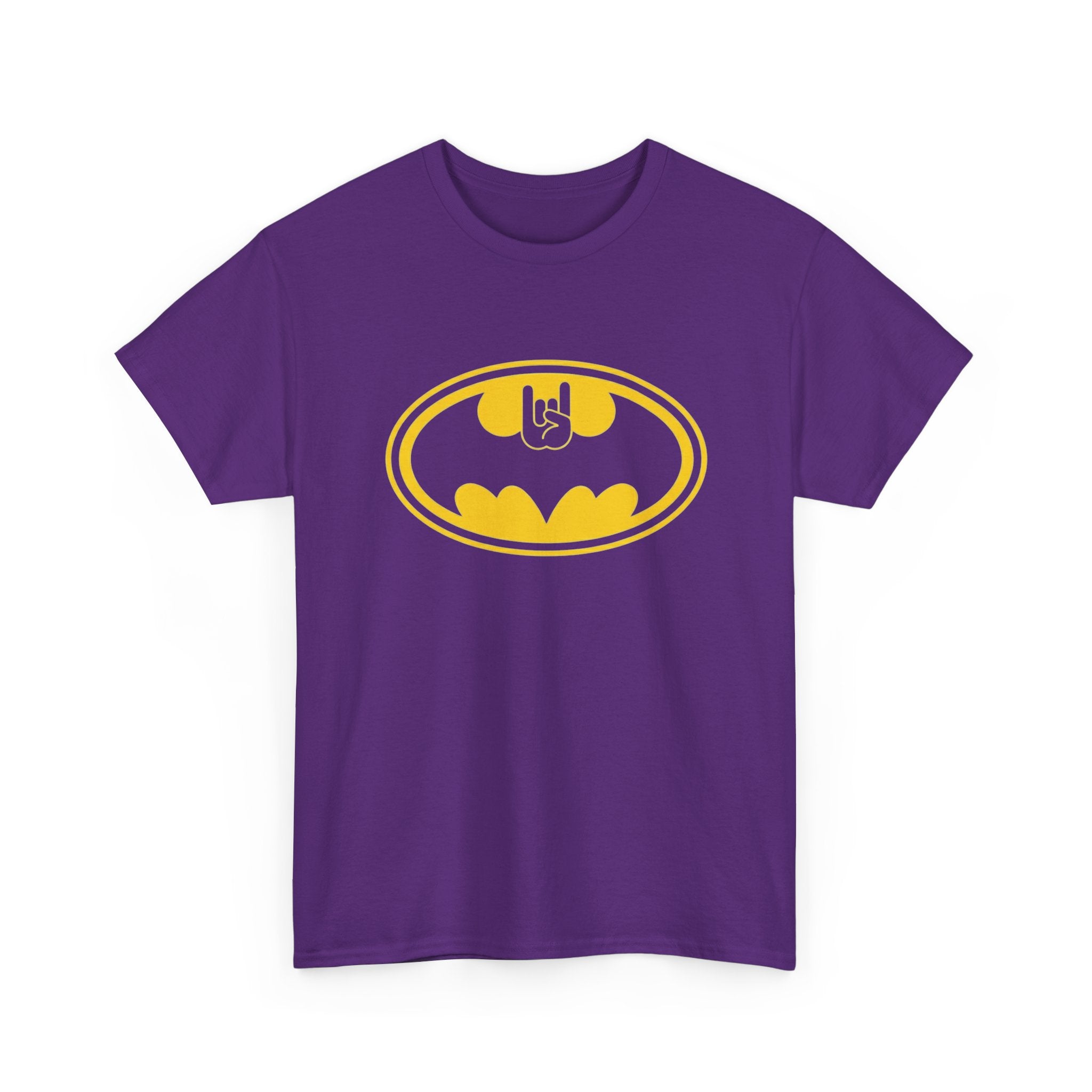 Batman Classic Rock And Roll Logo Unisex Premium T-Shirt