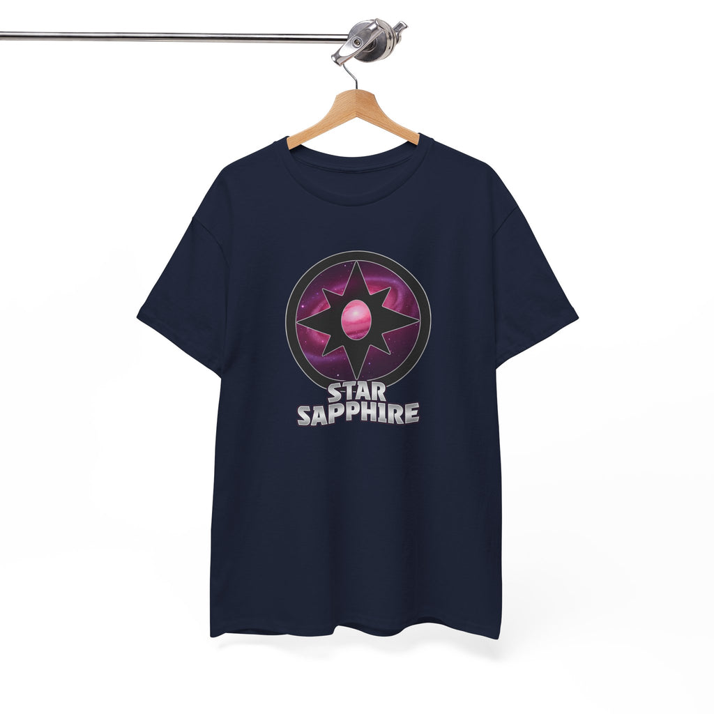 Teen Titans Star Graphic Tee — DC Star Sapphire Gem Logo T-Shirt