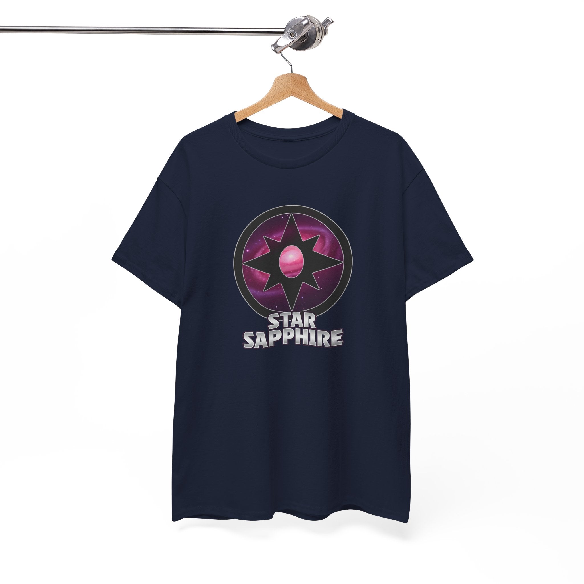 Teen Titans Star Graphic Tee — DC Star Sapphire Gem Logo T-Shirt