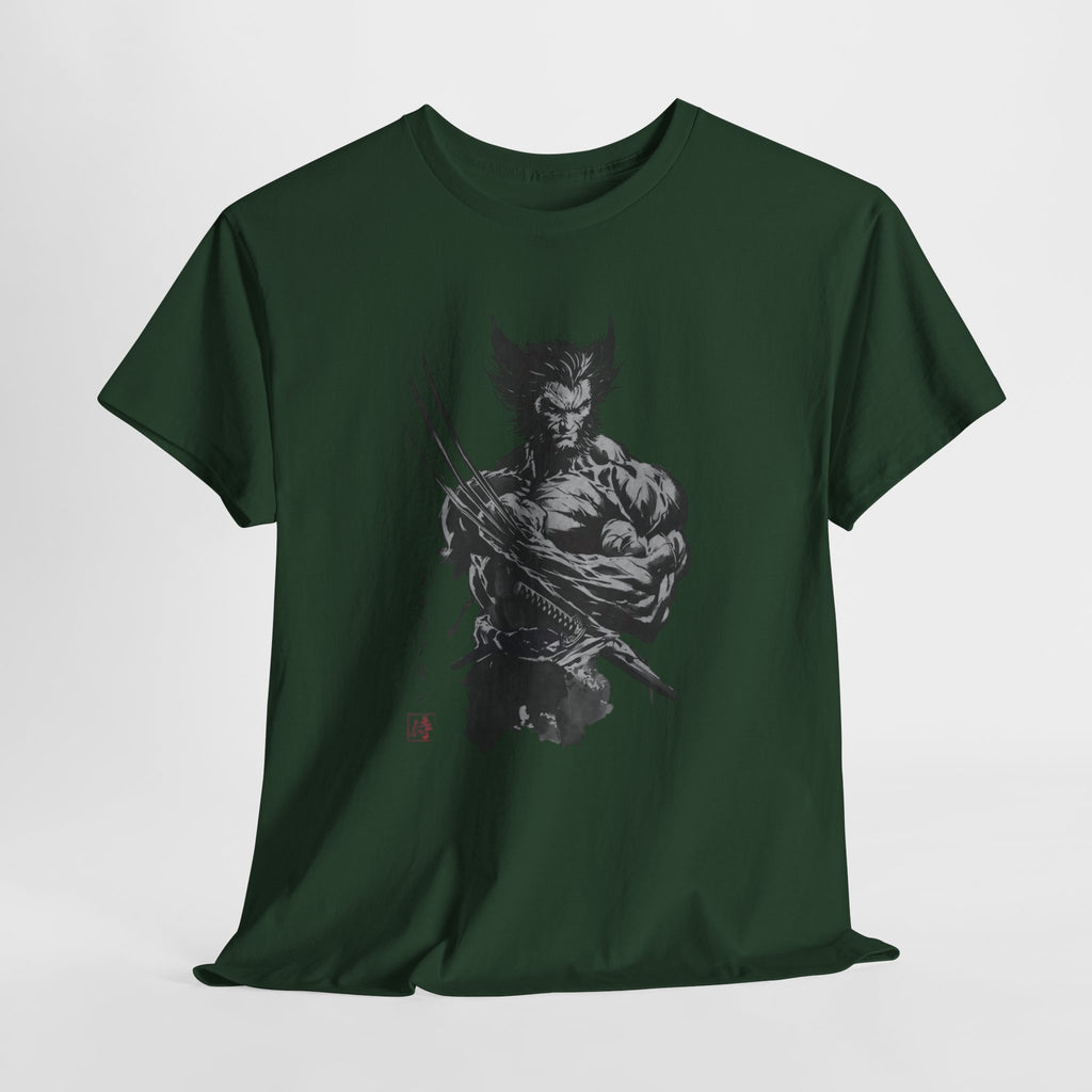 Wolverine Samurai T-Shirt – Marvel Inspired Japanese Style Unisex Tee