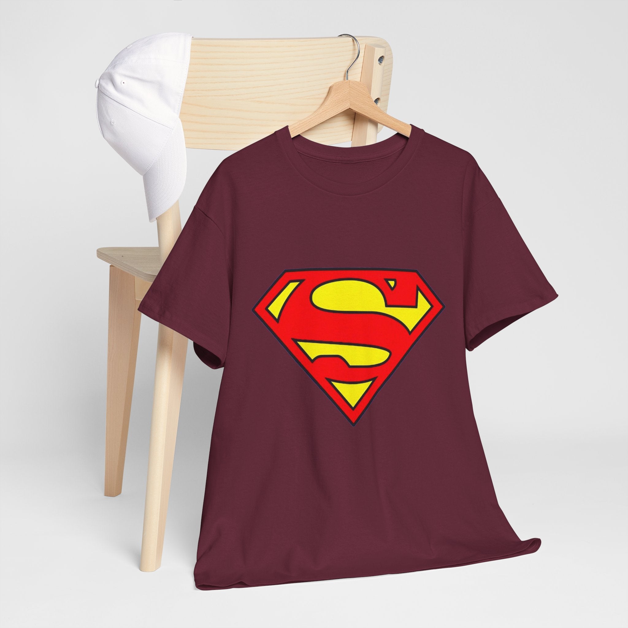 Classic Superman Shield Logo Unisex T-Shirt — Man of Steel "S" Emblem Tee