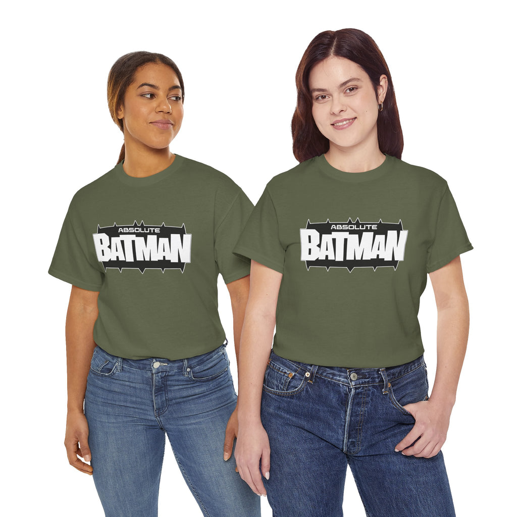 Absolute Batman Logo Unisex T-Shirt – DC Absolute Universe Gotham Knight Heavy Bat Graphic Tee