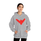 Nightwing Red Emblem Hoodie — DC New 52 Comic Logo Sweatshirt