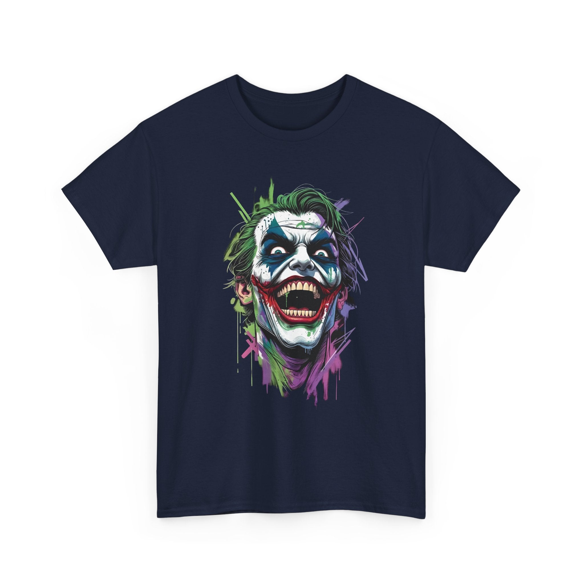 The Joker Streetwear Unisex Graphic Tee - Vintage DC Comics Joker Laugh T-Shirt