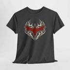 Tribal Batman Red Bat-Symbol Unisex Graphic T-Shirt