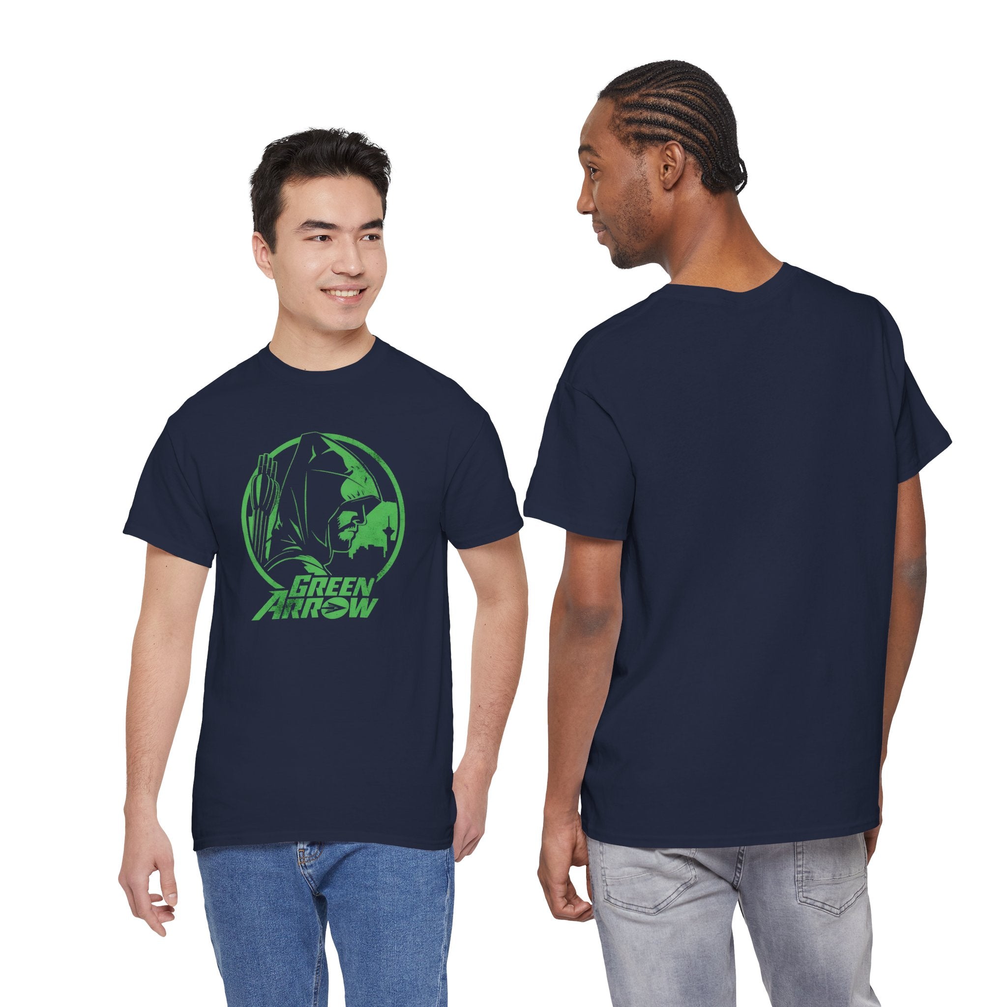 DC Green Arrow Graphic Tee — Oliver Queen - The Arrow Archer Logo T-Shirt