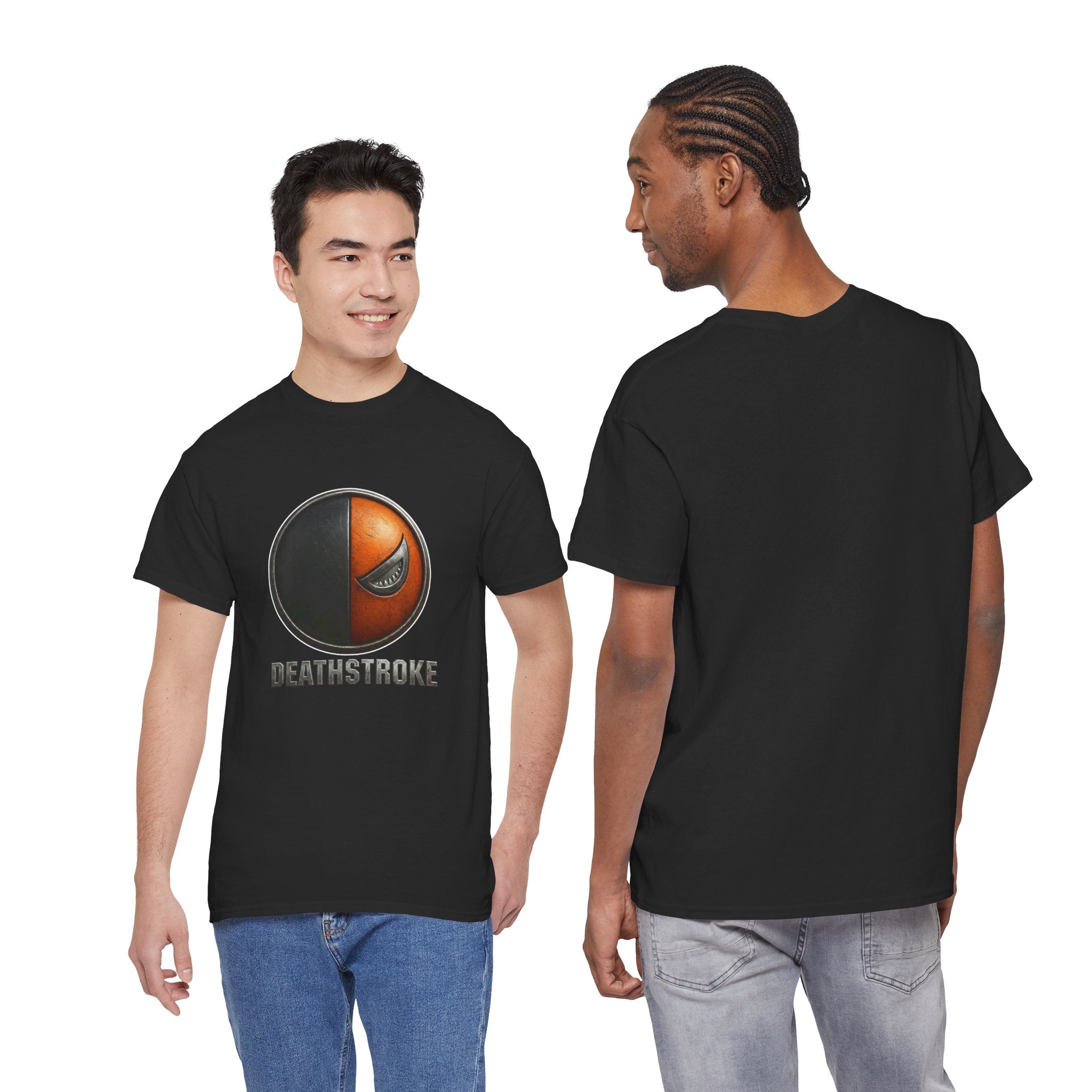 Deathstroke Logo T-Shirt – DC Comics Supervillain Graphic Tee for Fans