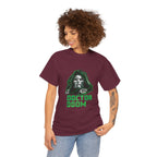 Doctor Doom Retro Green Villain Portrait T-Shirt — Avengers Graphic Tee