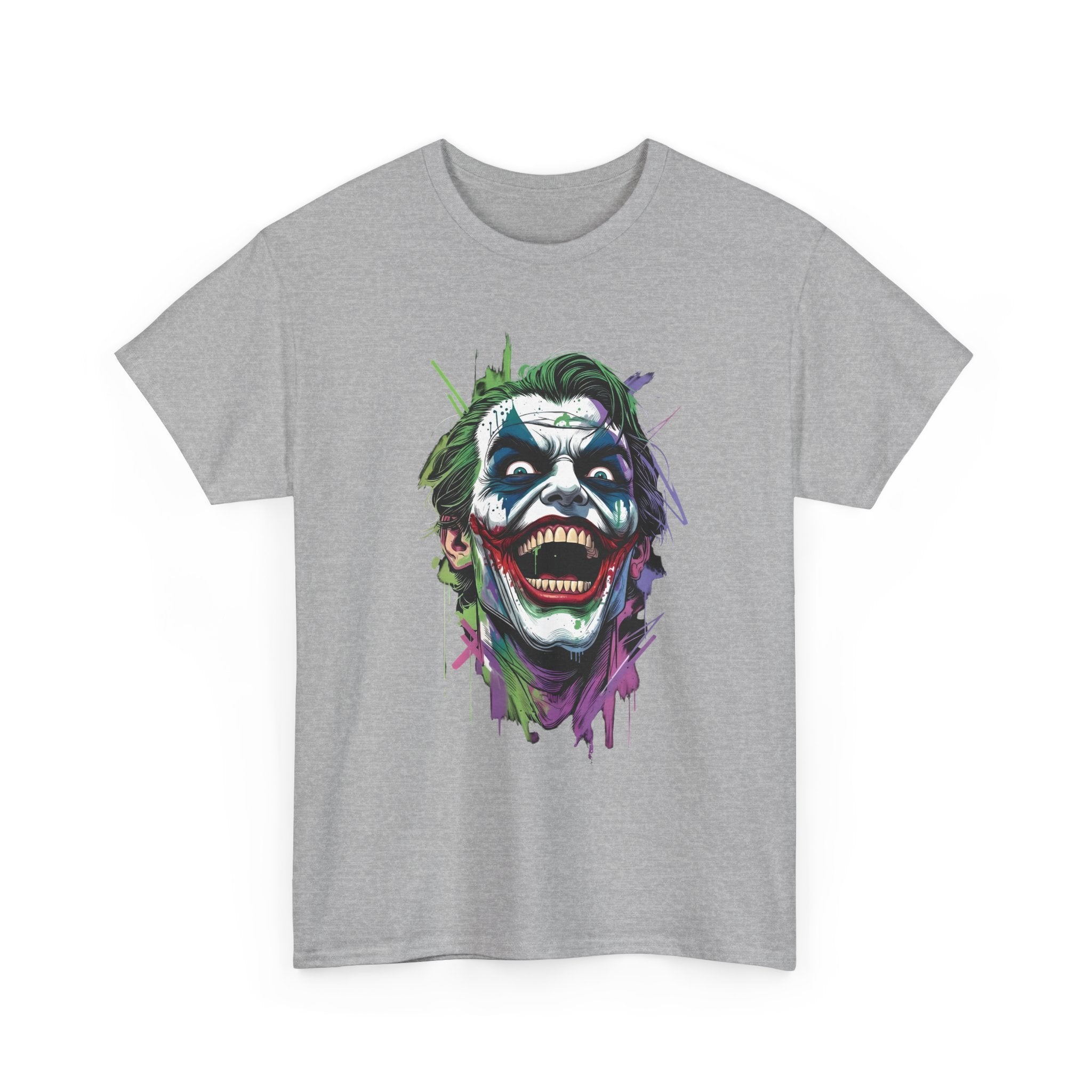 The Joker Streetwear Unisex Graphic Tee - Vintage DC Comics Joker Laugh T-Shirt