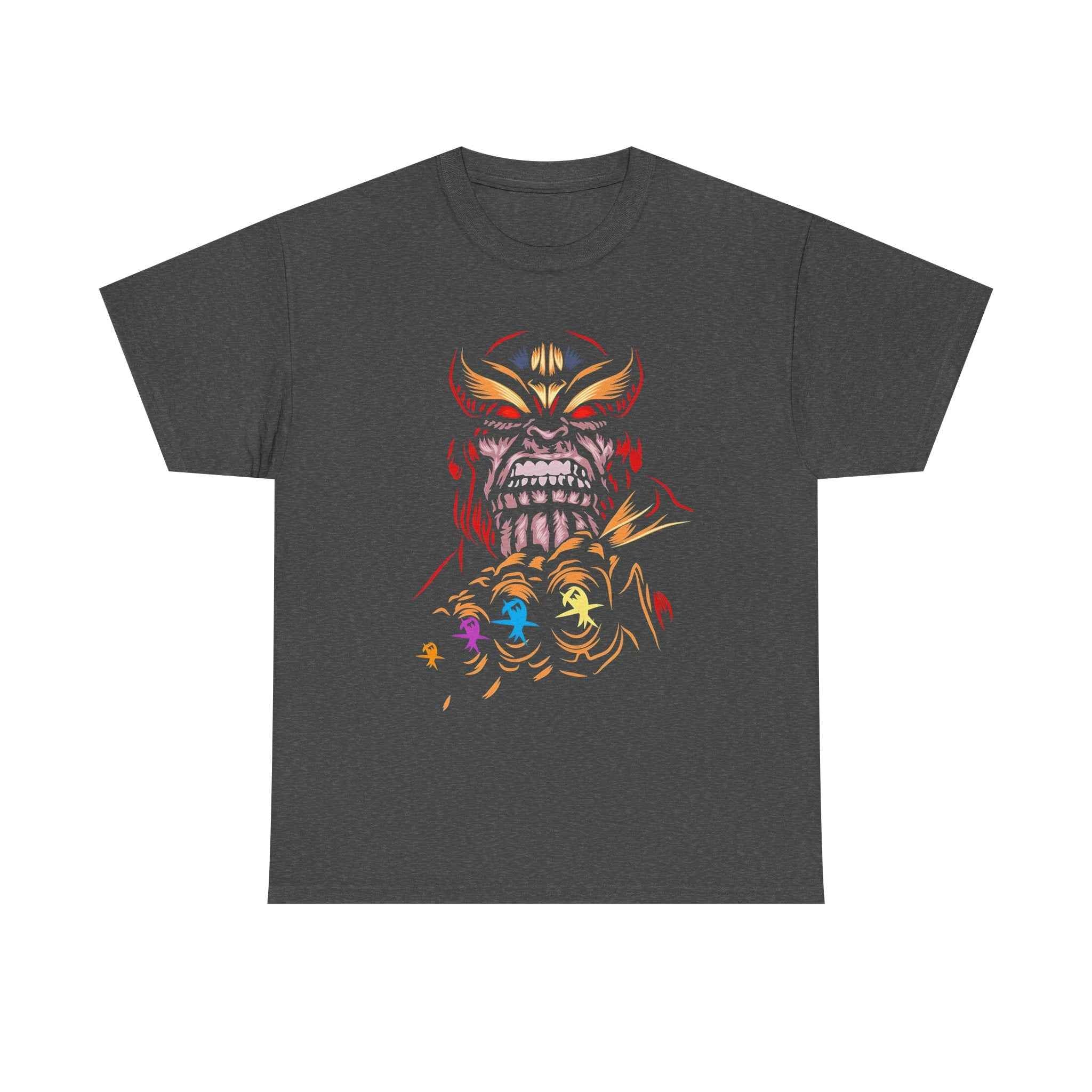 Thanos Infinity Gauntlet Marvel Villain Graphic Unisex T-Shirt