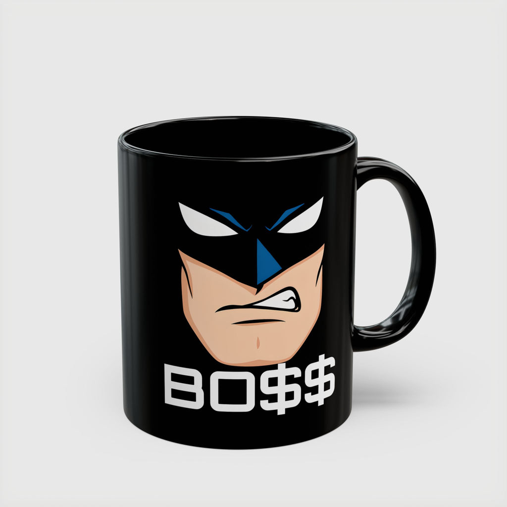 Batman Grumpy BOSS Office Humor Coffee Mug - Drkheroz