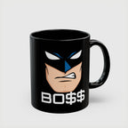 Batman Grumpy BOSS Office Humor Coffee Mug - Drkheroz