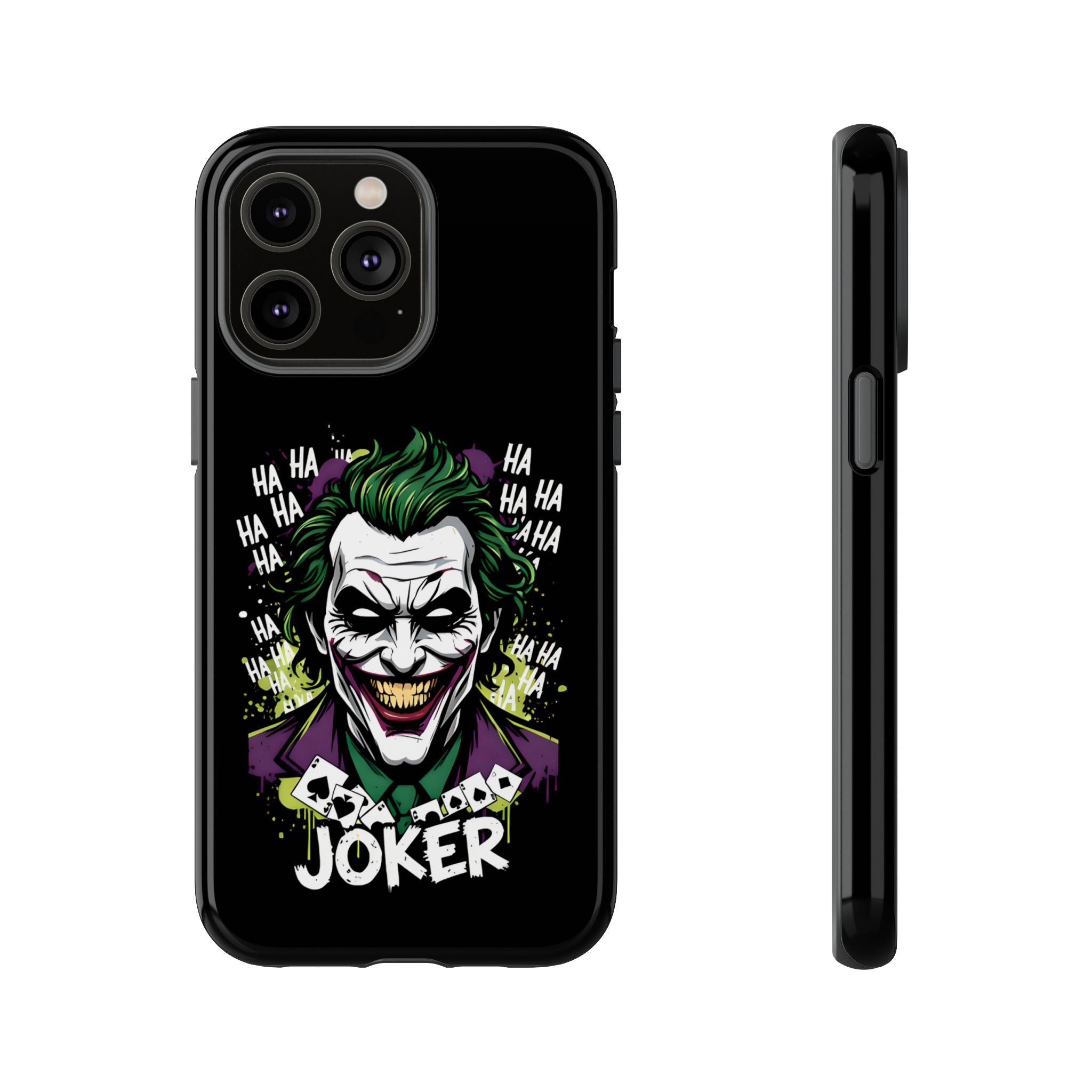 Joker "Bad Joke" DC Villain Hard Case for iPhone 17, 17 Air, 17 Pro Max, 16, 15, 14