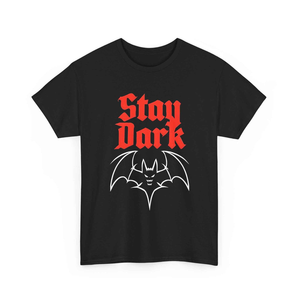 Stay in the Dark Unisex Graphic Tee, Stay Moody Tee, Graphic T-Shirt, Grunge Tee, Dark Vibes Shirt, Depressed Tee, Moody Clothing, Emo Tee,
