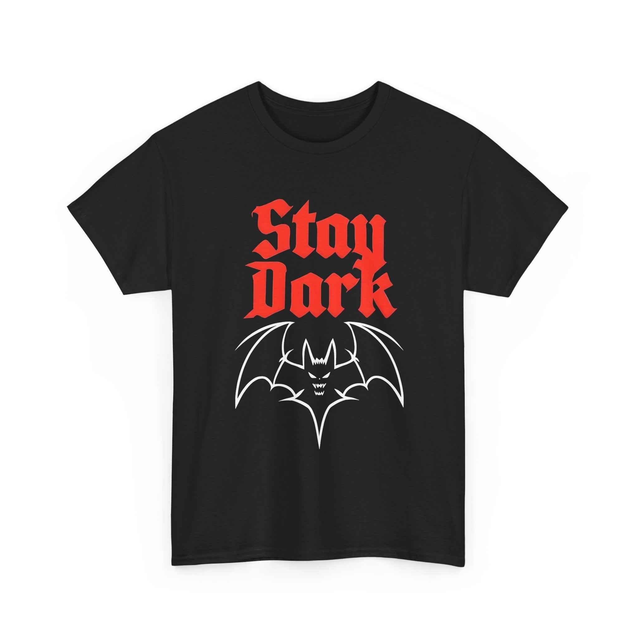 Stay in the Dark Unisex Graphic Tee, Stay Moody Tee, Graphic T-Shirt, Grunge Tee, Dark Vibes Shirt, Depressed Tee, Moody Clothing, Emo Tee,