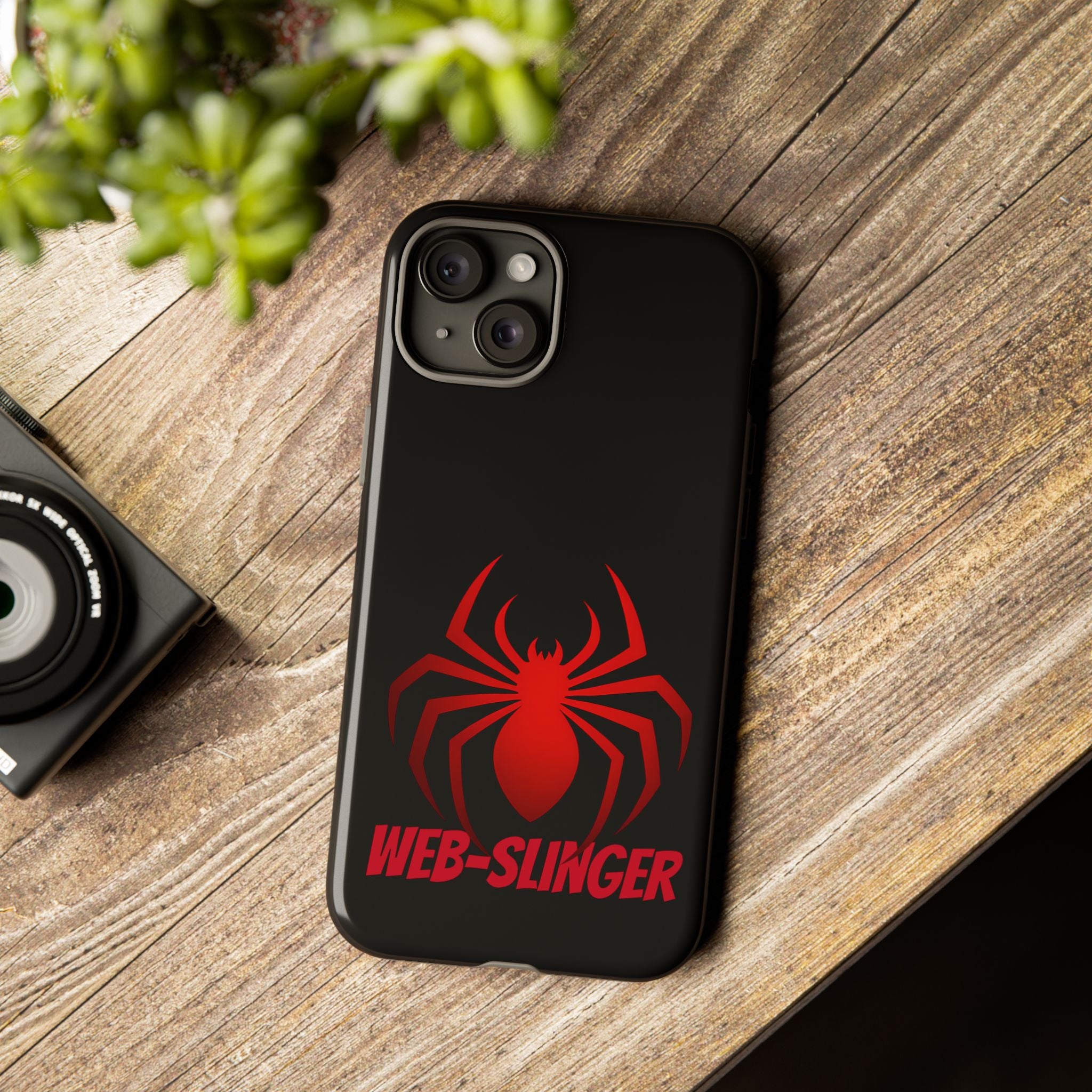 Red Spiderman Hard iPhone Case