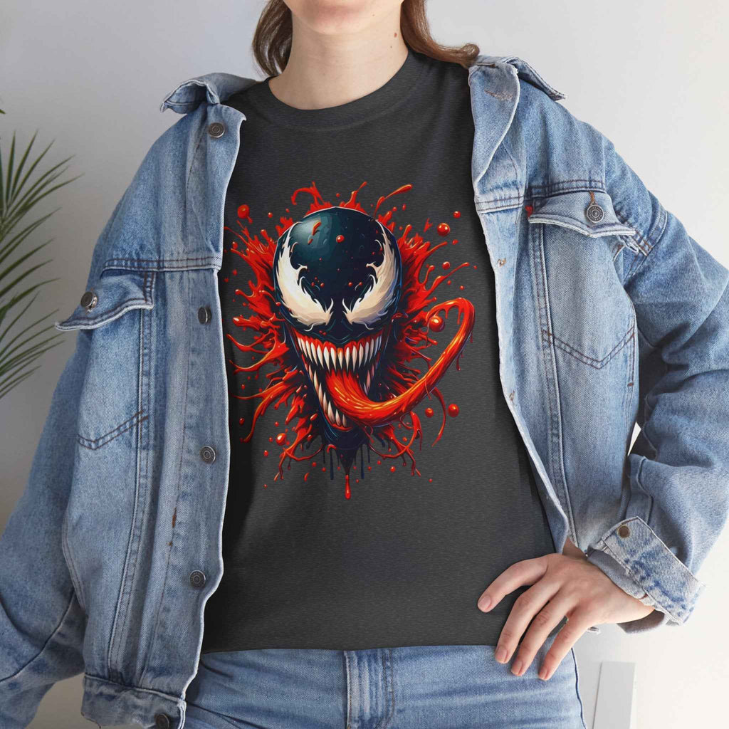Venom Strike Blood Burst Symbiote Unisex Graphic T-Shirt