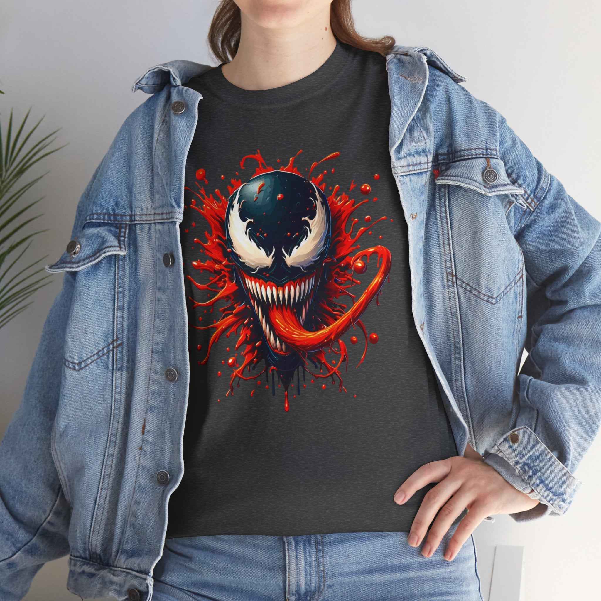 Venom Strike Blood Burst Symbiote Unisex Graphic T-Shirt