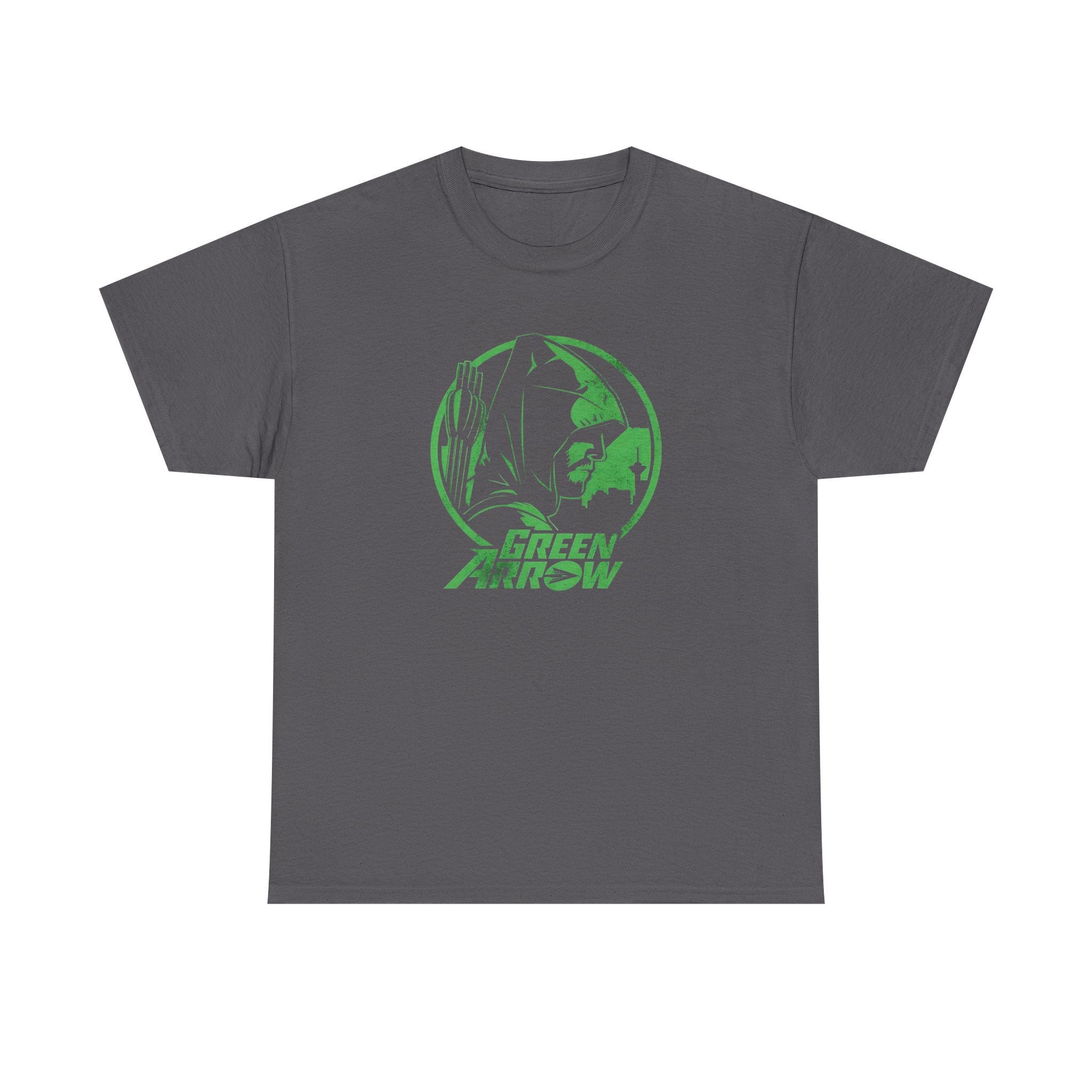 DC Green Arrow Graphic Tee — Oliver Queen - The Arrow Archer Logo T-Shirt