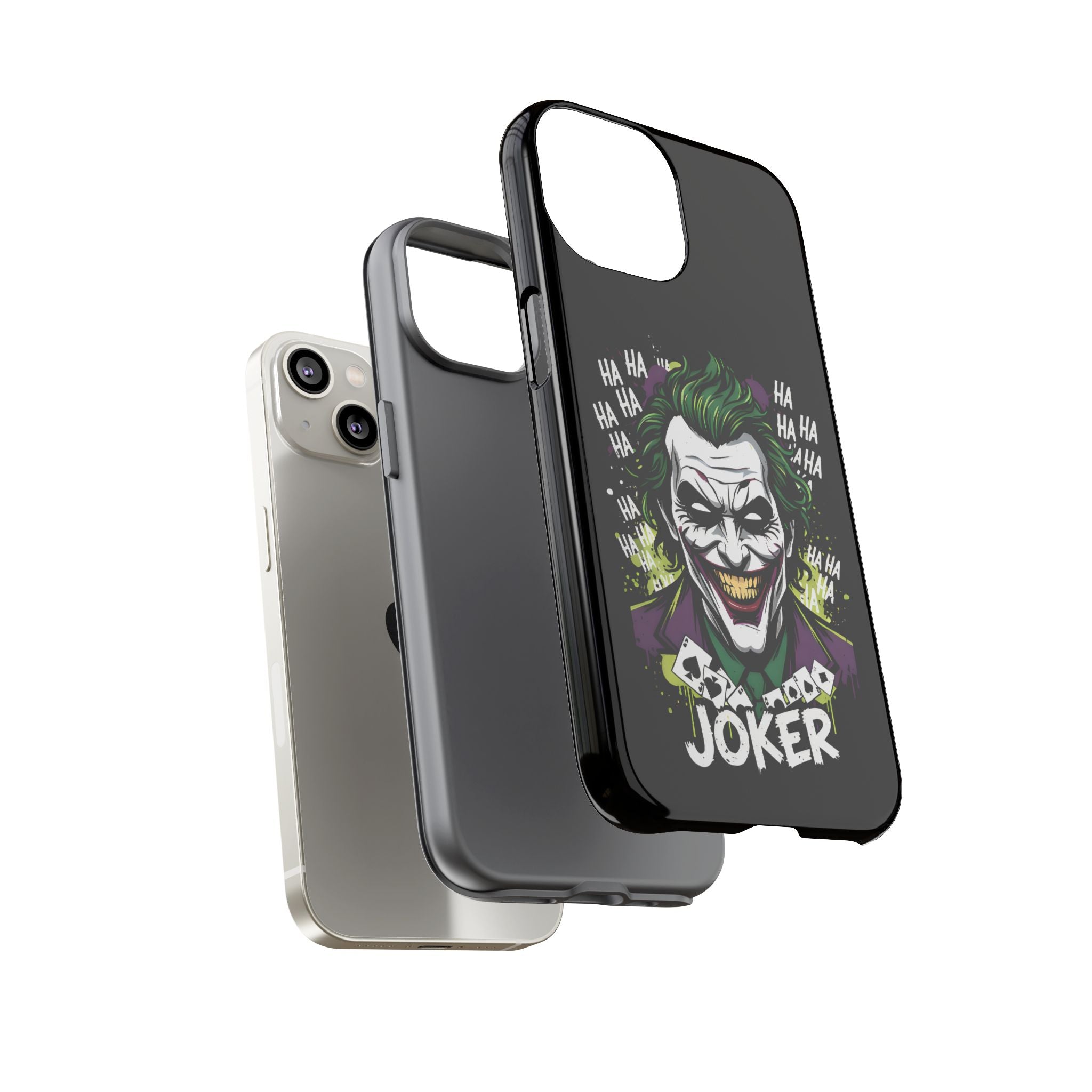 Joker "Bad Joke" DC Villain Hard Case for iPhone 17, 17 Air, 17 Pro Max, 16, 15, 14