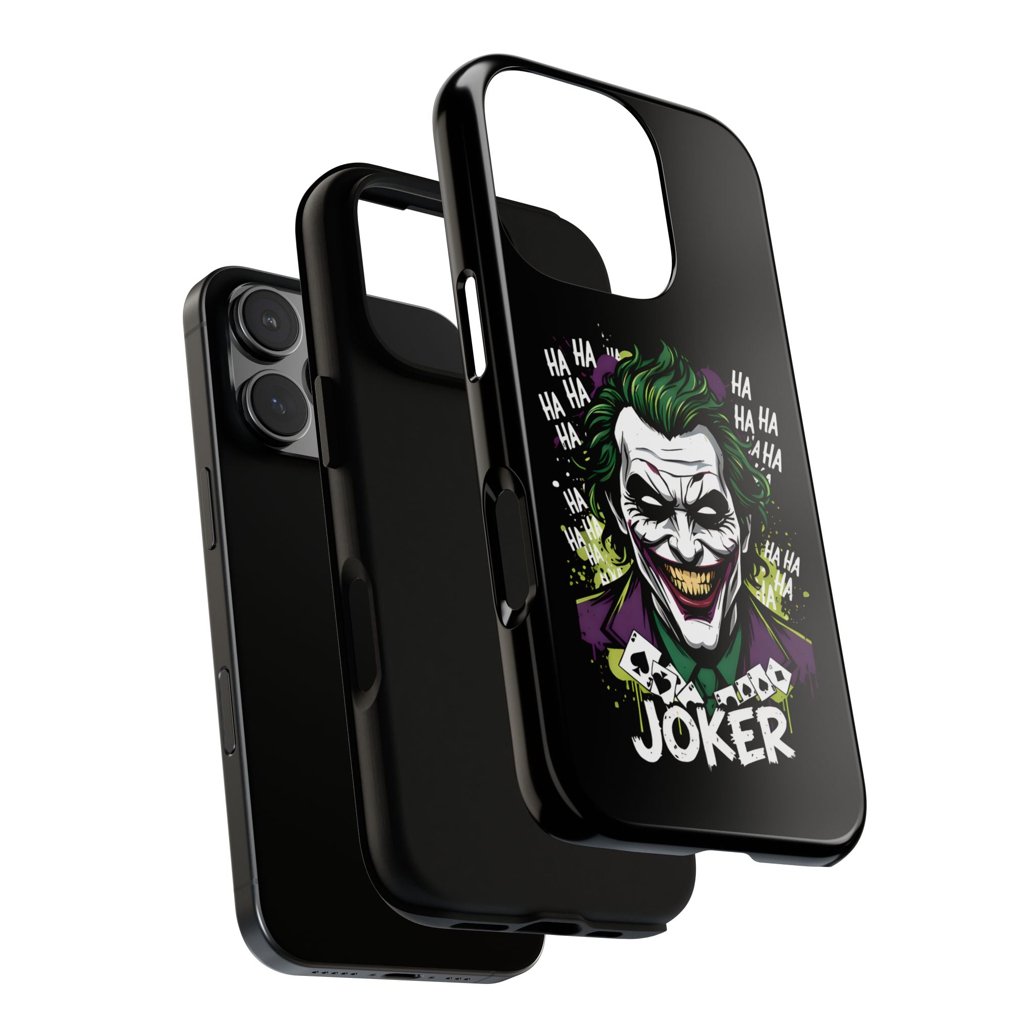 Joker "Bad Joke" DC Villain Hard Case for iPhone 17, 17 Air, 17 Pro Max, 16, 15, 14