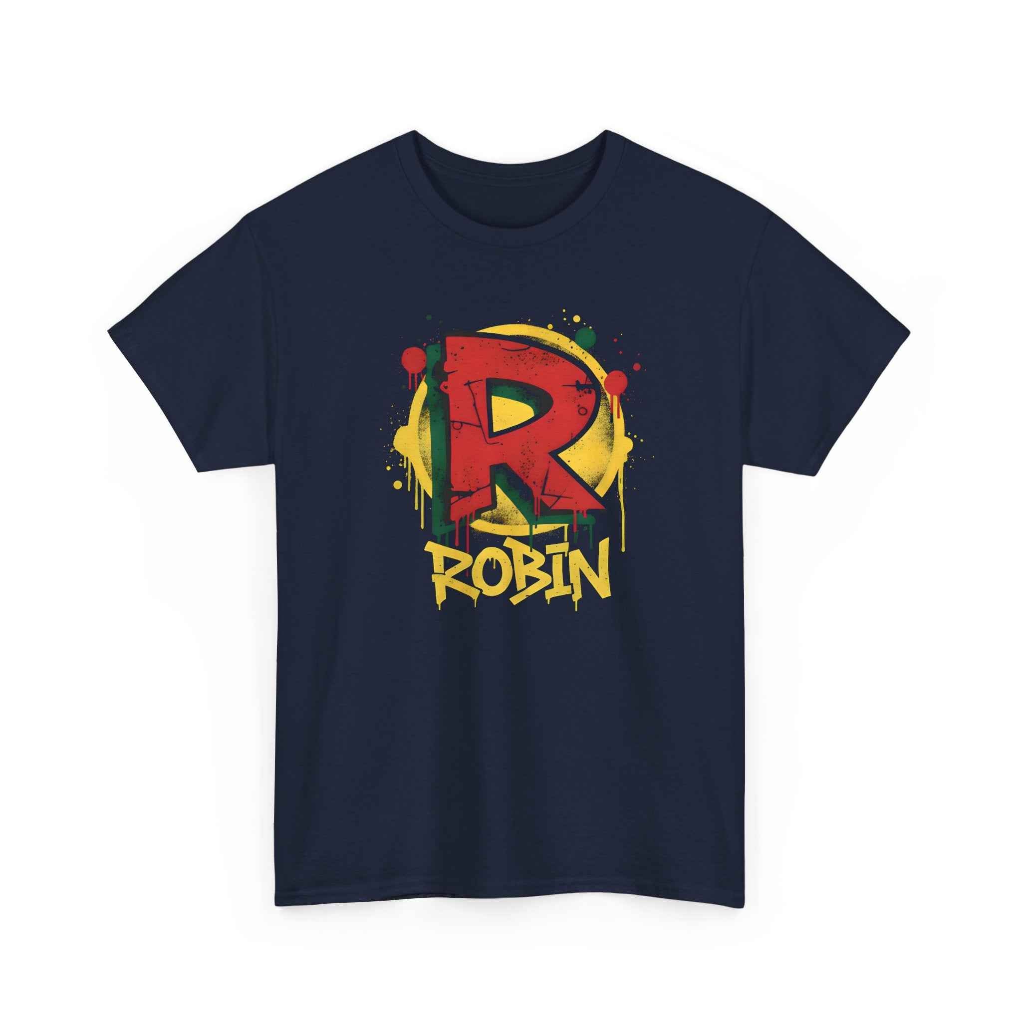 Robin Boy Wonder Graffiti R Logo Unisex T-Shirt