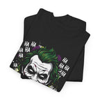 Joker Villain "HA HA HA" Comic Art Unisex T-Shirt