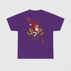 Harlequin Heart Tee — Joker-Inspired Playing Card Graphic T-Shirt