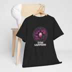 Teen Titans Star Graphic Tee — DC Star Sapphire Gem Logo T-Shirt