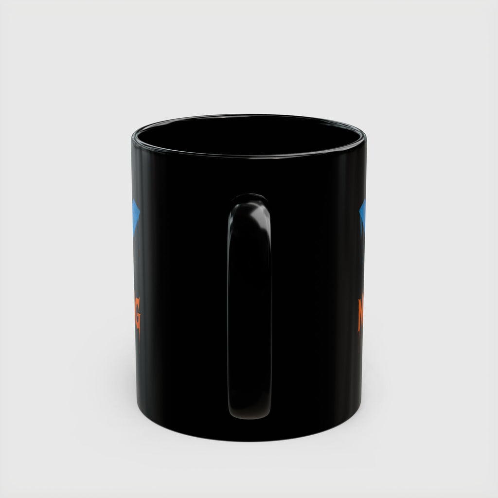 Dick Grayson Nightwing Dripping Grunge Coffee Mug - Drkheroz