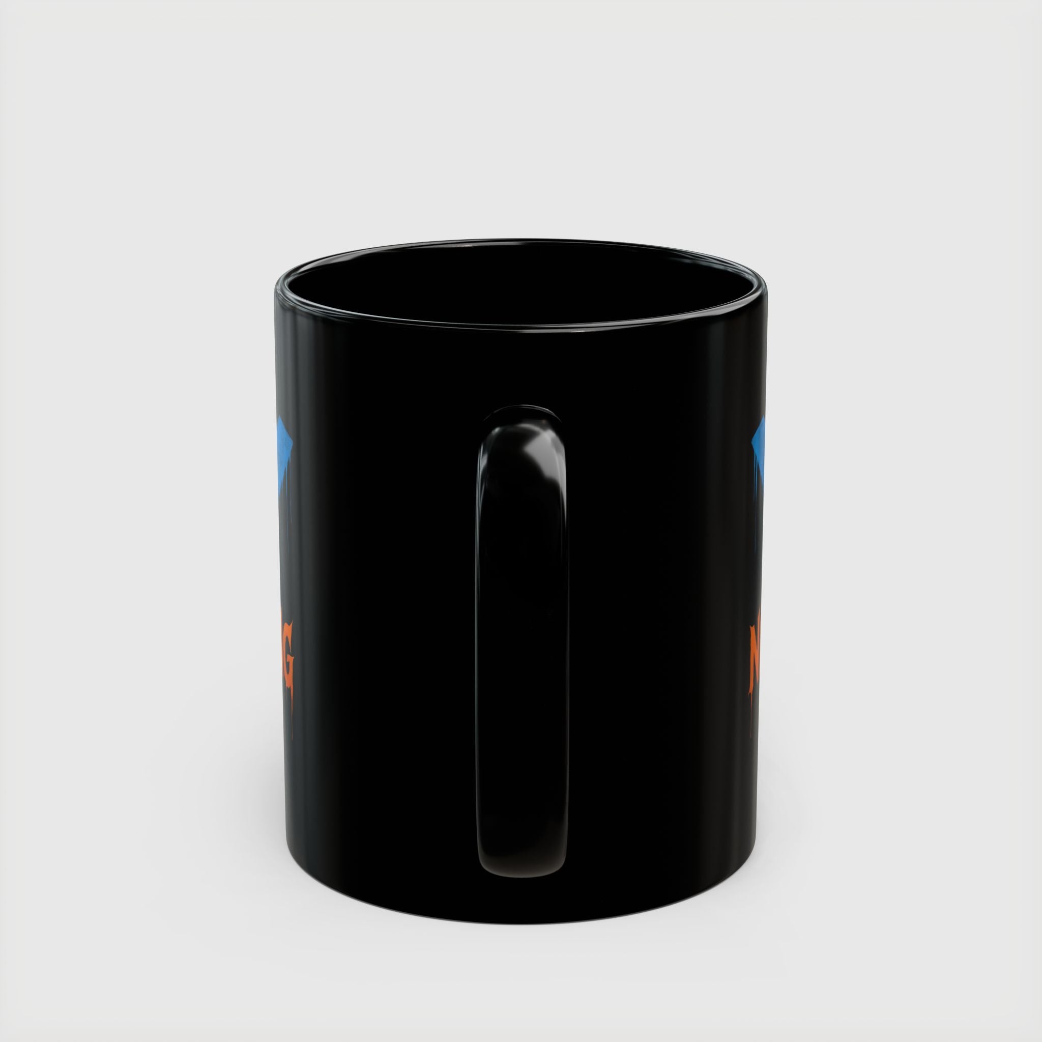 Dick Grayson Nightwing Dripping Grunge Coffee Mug - Drkheroz