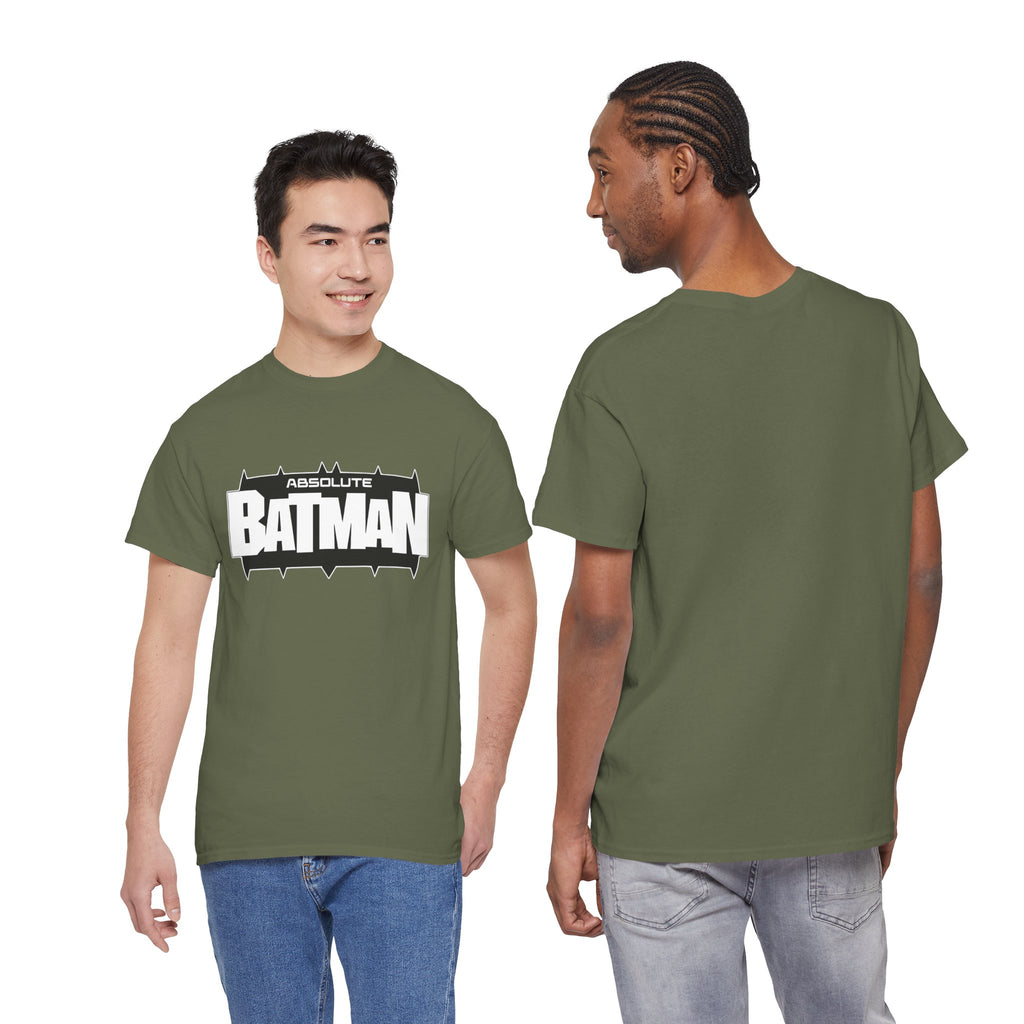 Absolute Batman Logo Unisex T-Shirt – DC Absolute Universe Gotham Knight Heavy Bat Graphic Tee