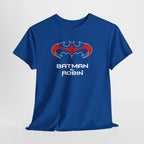 Batman & Robin 1997 Red Bat Emblem T‑Shirt - Batfamily shirt - George Clooney 90s Batman movie shirt