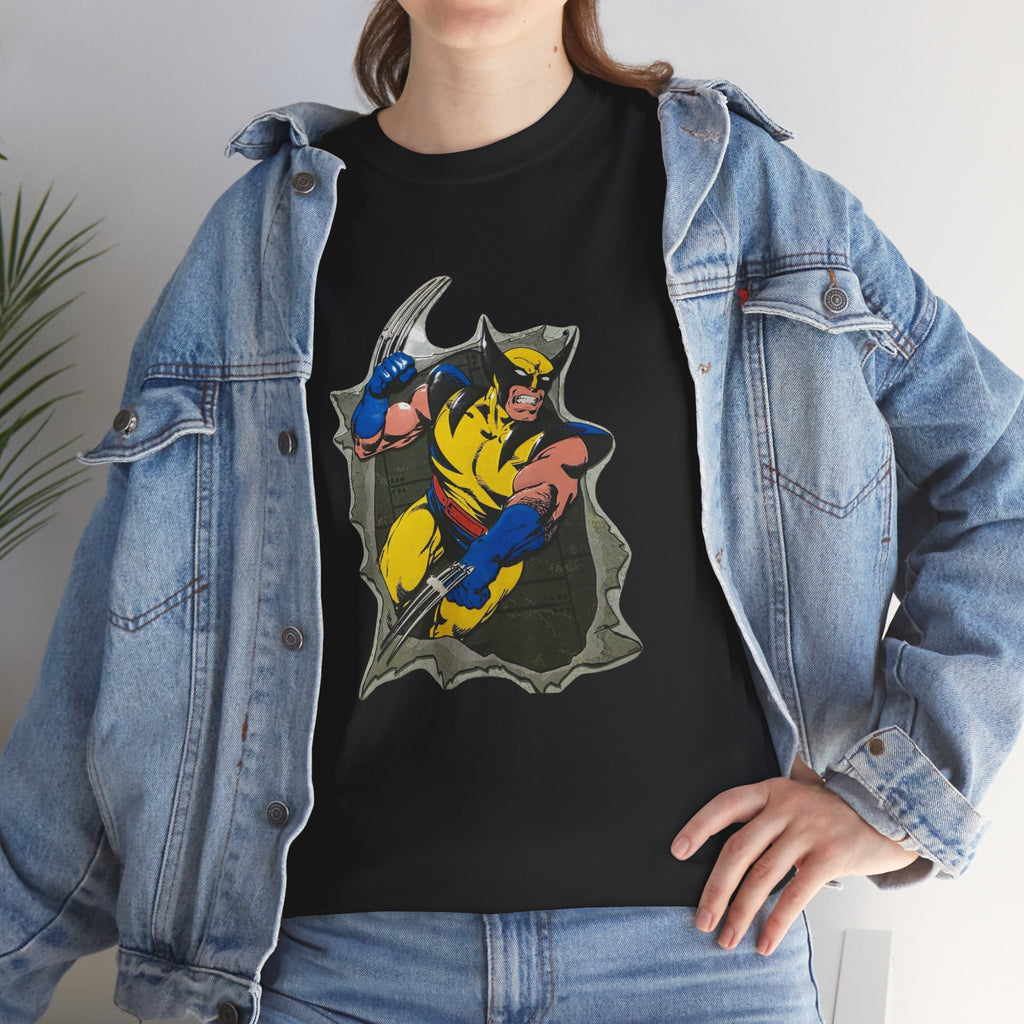 Retro Comic Wolverine T-Shirt — Vintage X‑Men Graphic Tee