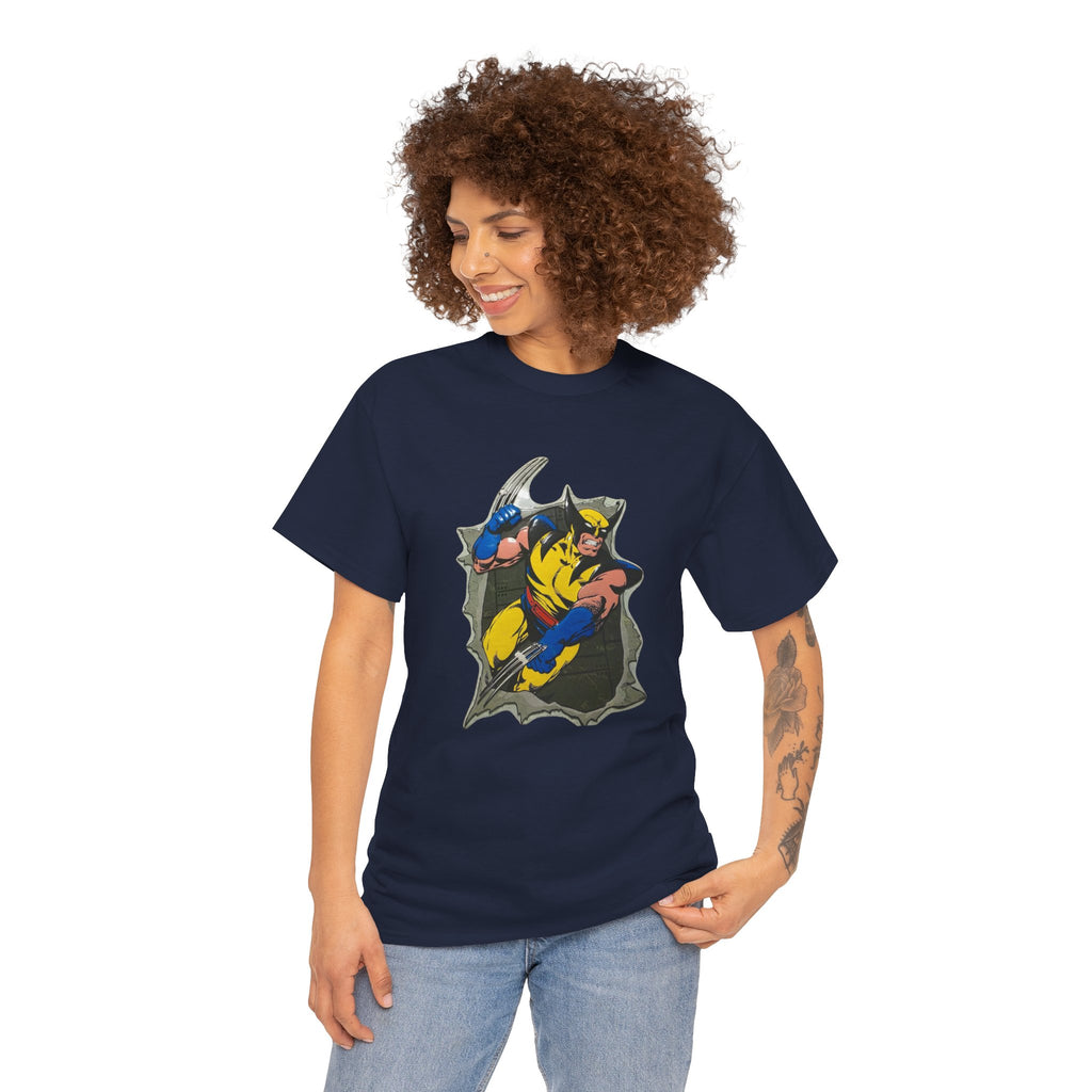 Retro Comic Wolverine T-Shirt — Vintage X‑Men Graphic Tee