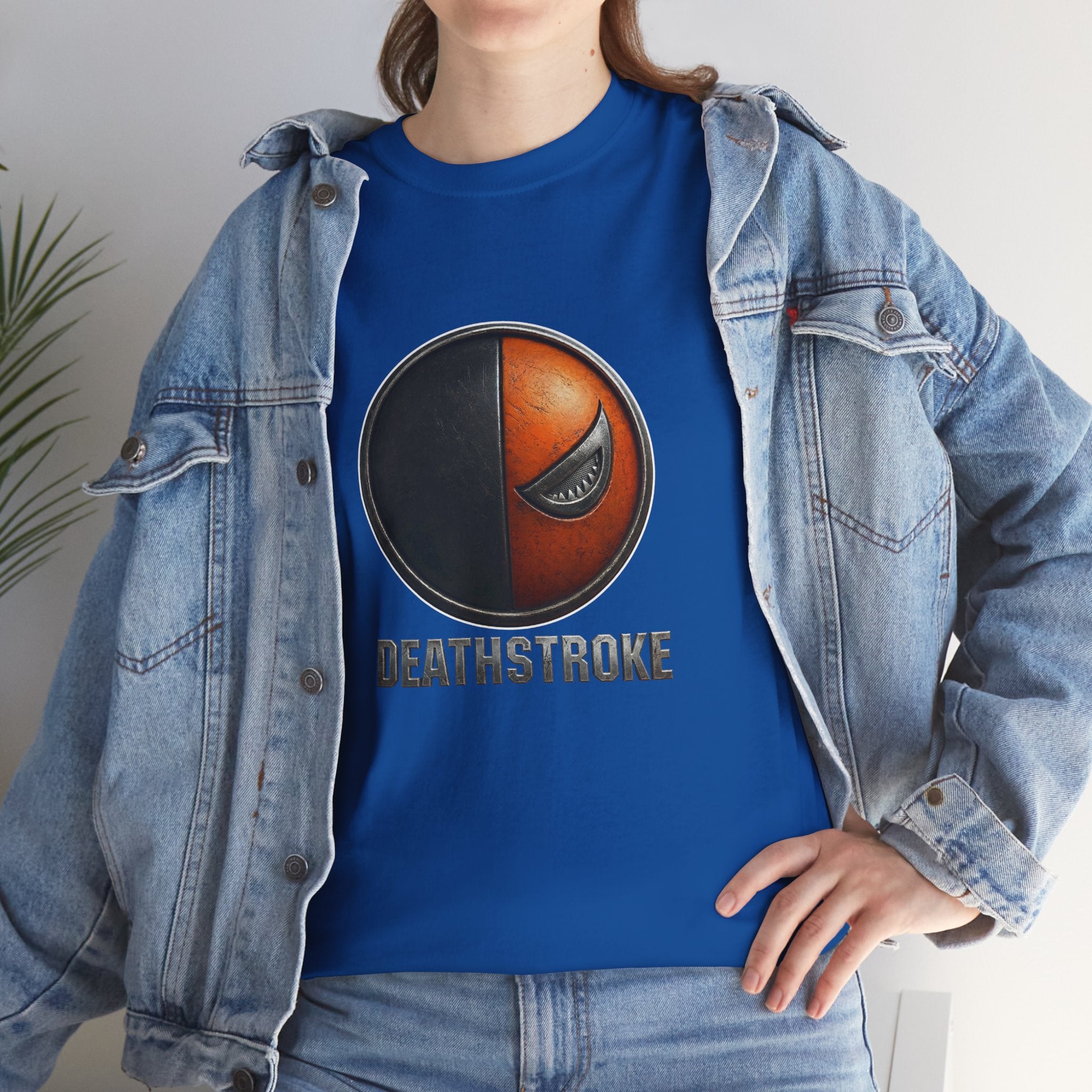 Deathstroke Logo T-Shirt – DC Comics Supervillain Graphic Tee for Fans
