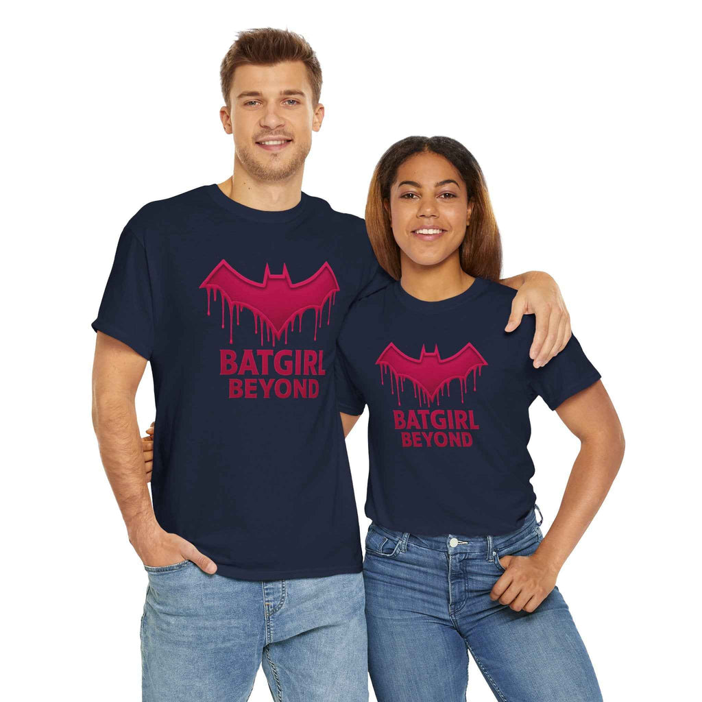 Beyond The Edge Batgirl Neon Grunge Unisex T-shirt