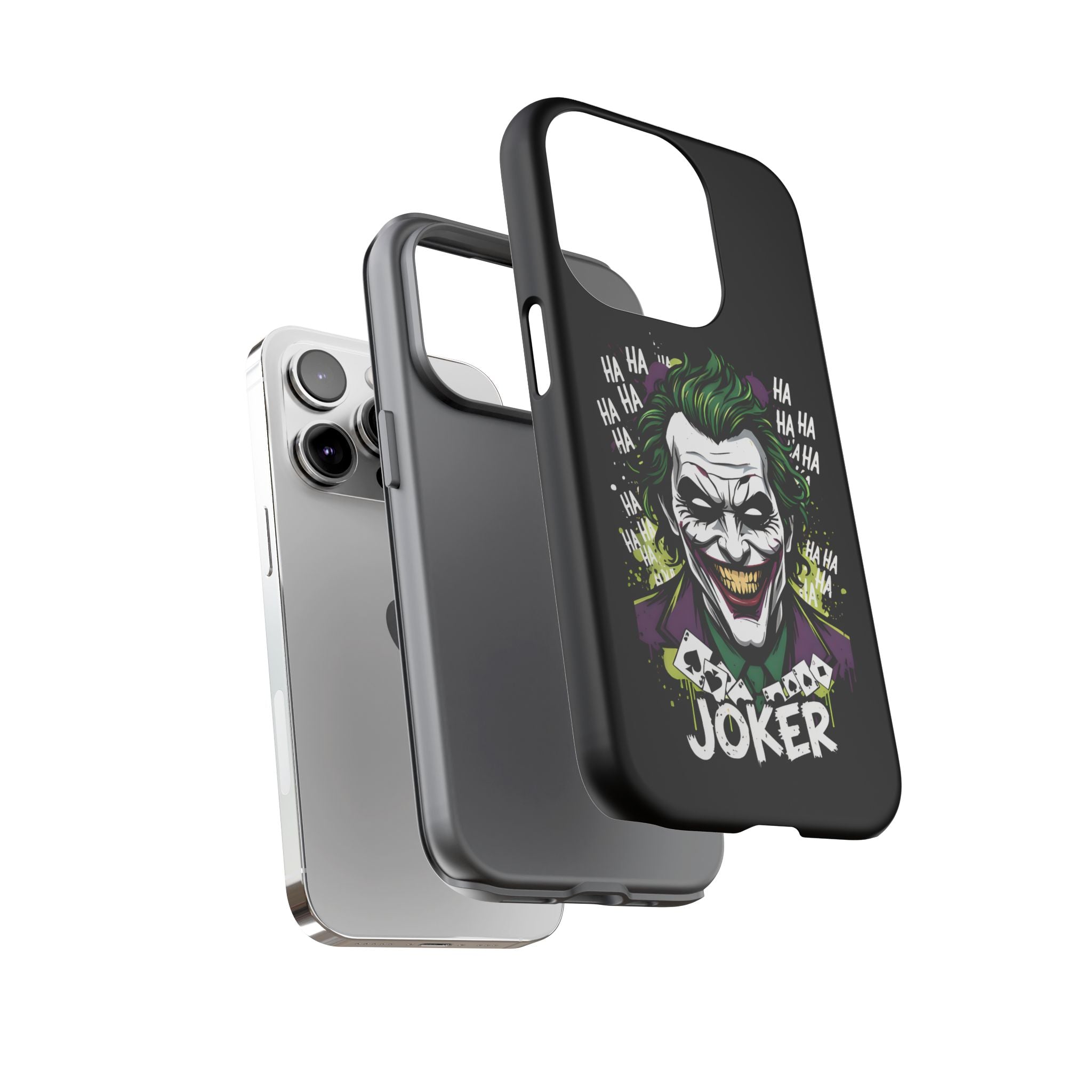 Joker "Bad Joke" DC Villain Hard Case for iPhone 17, 17 Air, 17 Pro Max, 16, 15, 14