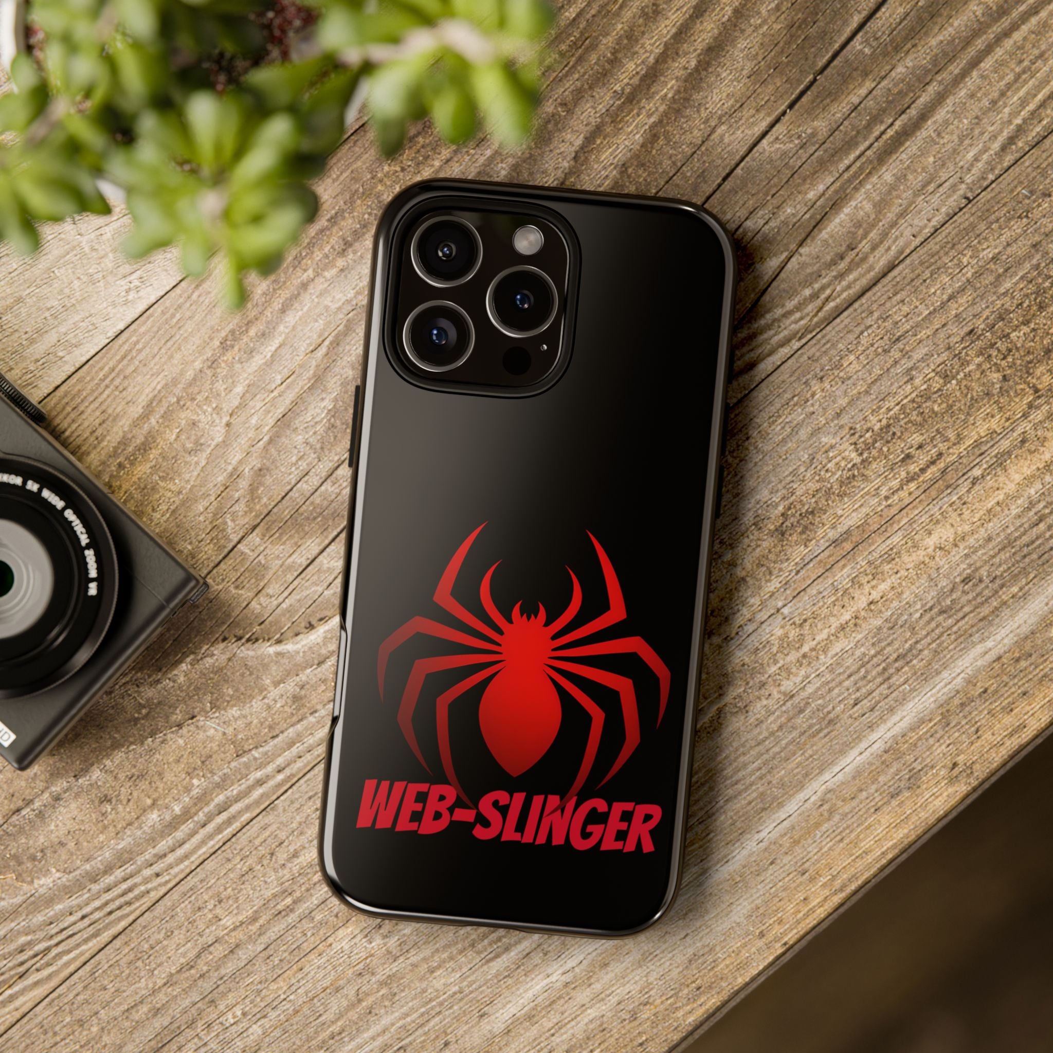 Red Spiderman Hard iPhone Case