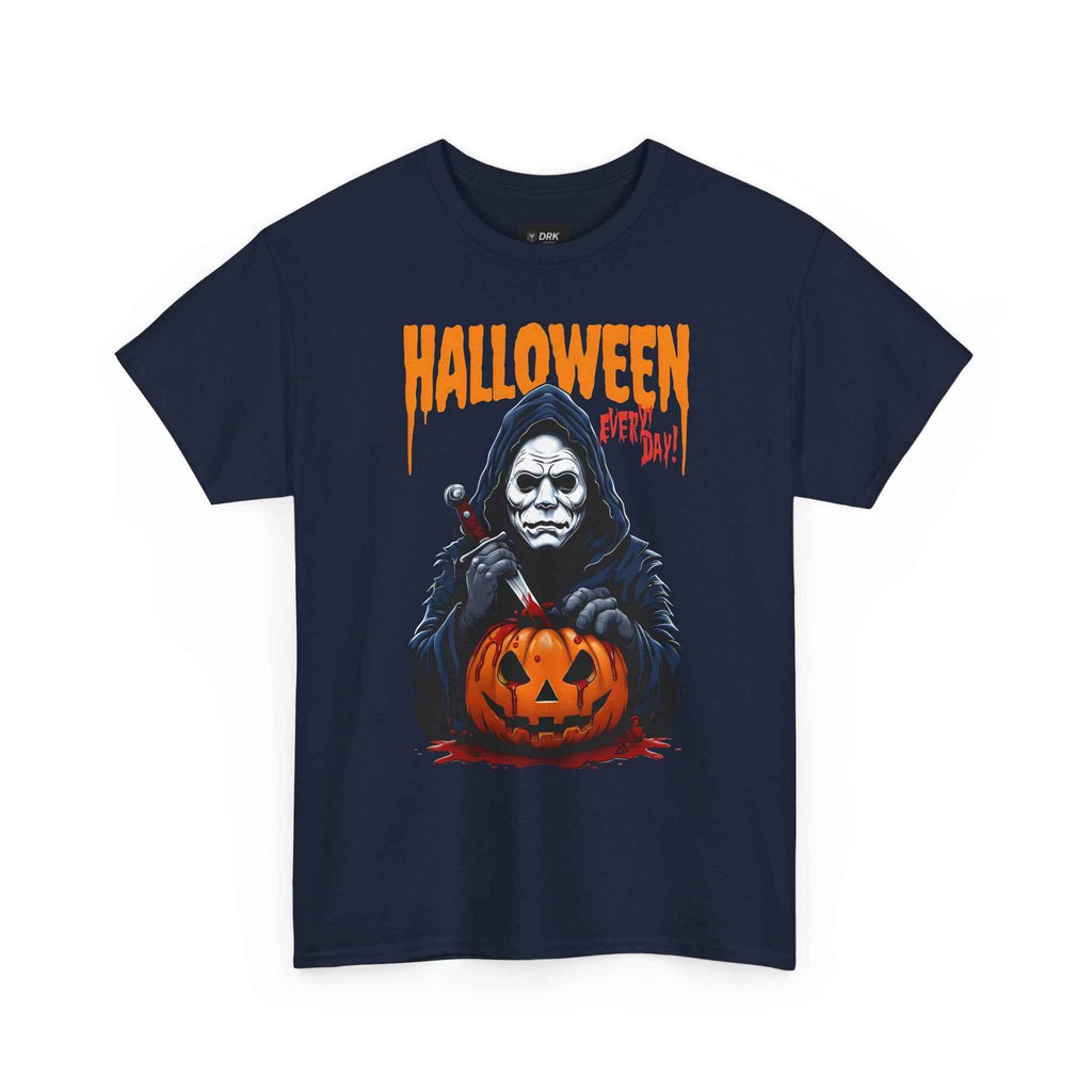 Ghostface Pumpkin Halloween Tee: Spooky Unisex T-Shirt, Scary Halloween Shirt, Creepy Cotton Tee, Haunted Pumpkin Top, Ghostly Costume