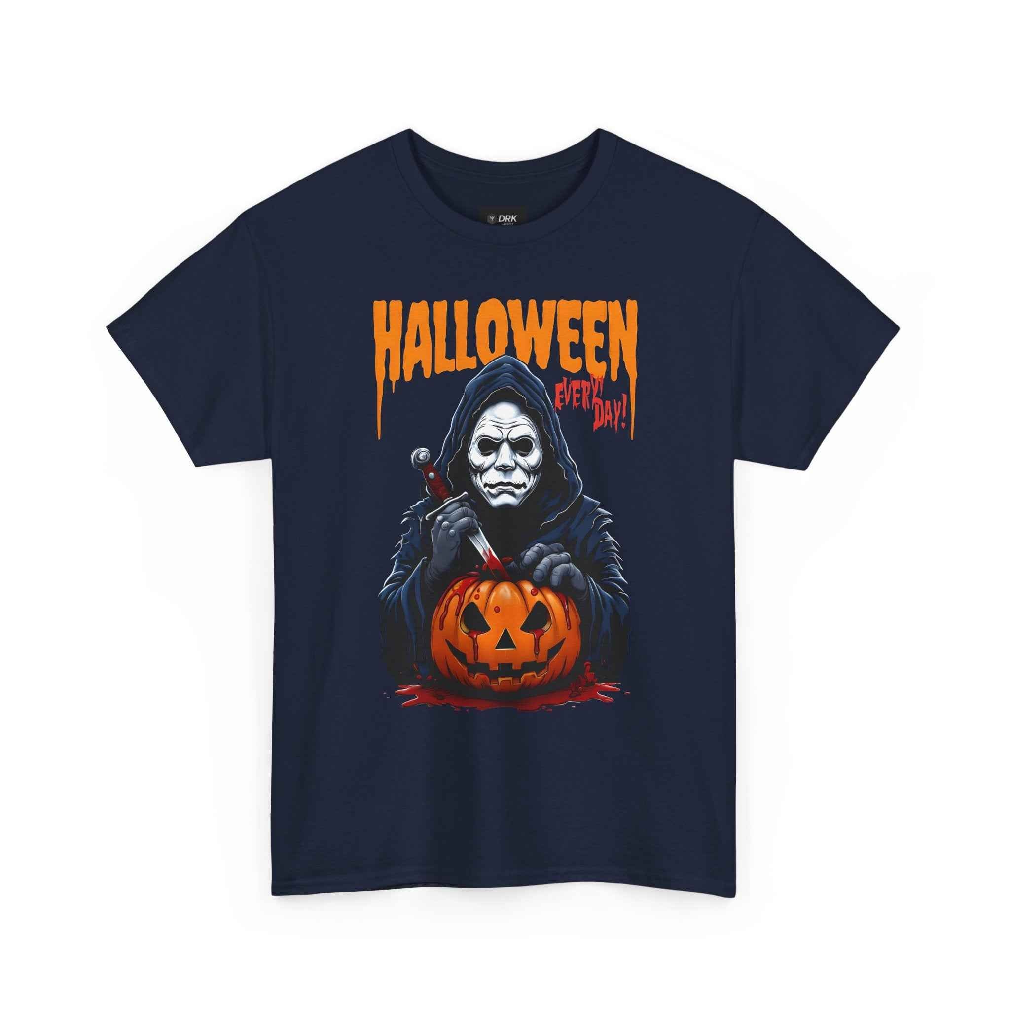 Ghostface Pumpkin Halloween Tee: Spooky Unisex T-Shirt, Scary Halloween Shirt, Creepy Cotton Tee, Haunted Pumpkin Top, Ghostly Costume