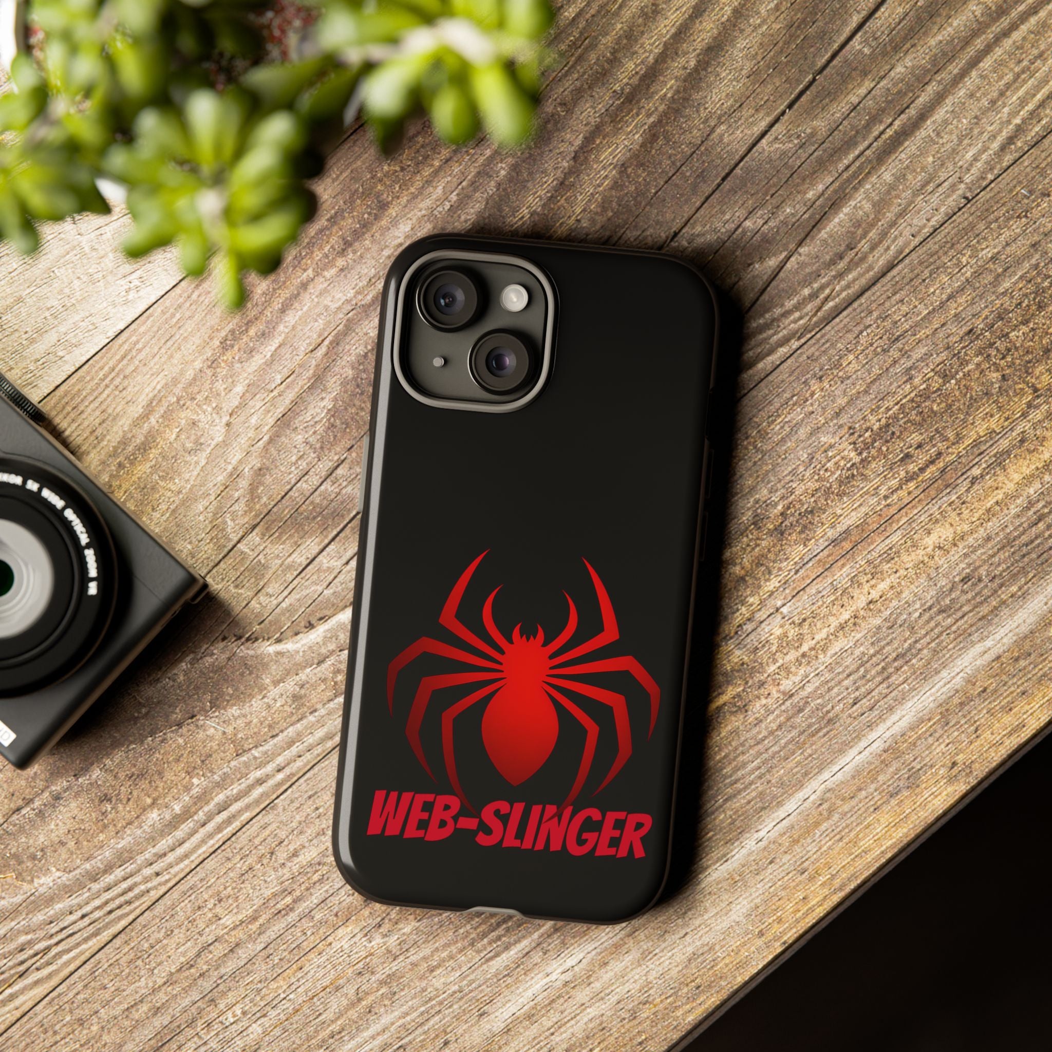 Red Spiderman Hard iPhone Case