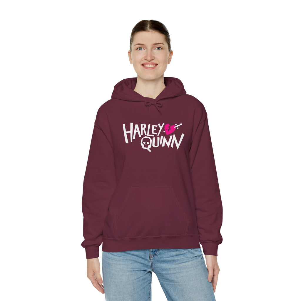 Harley Quinn Mad Love Graphic T‑Shirt – Skull Heart Edition
