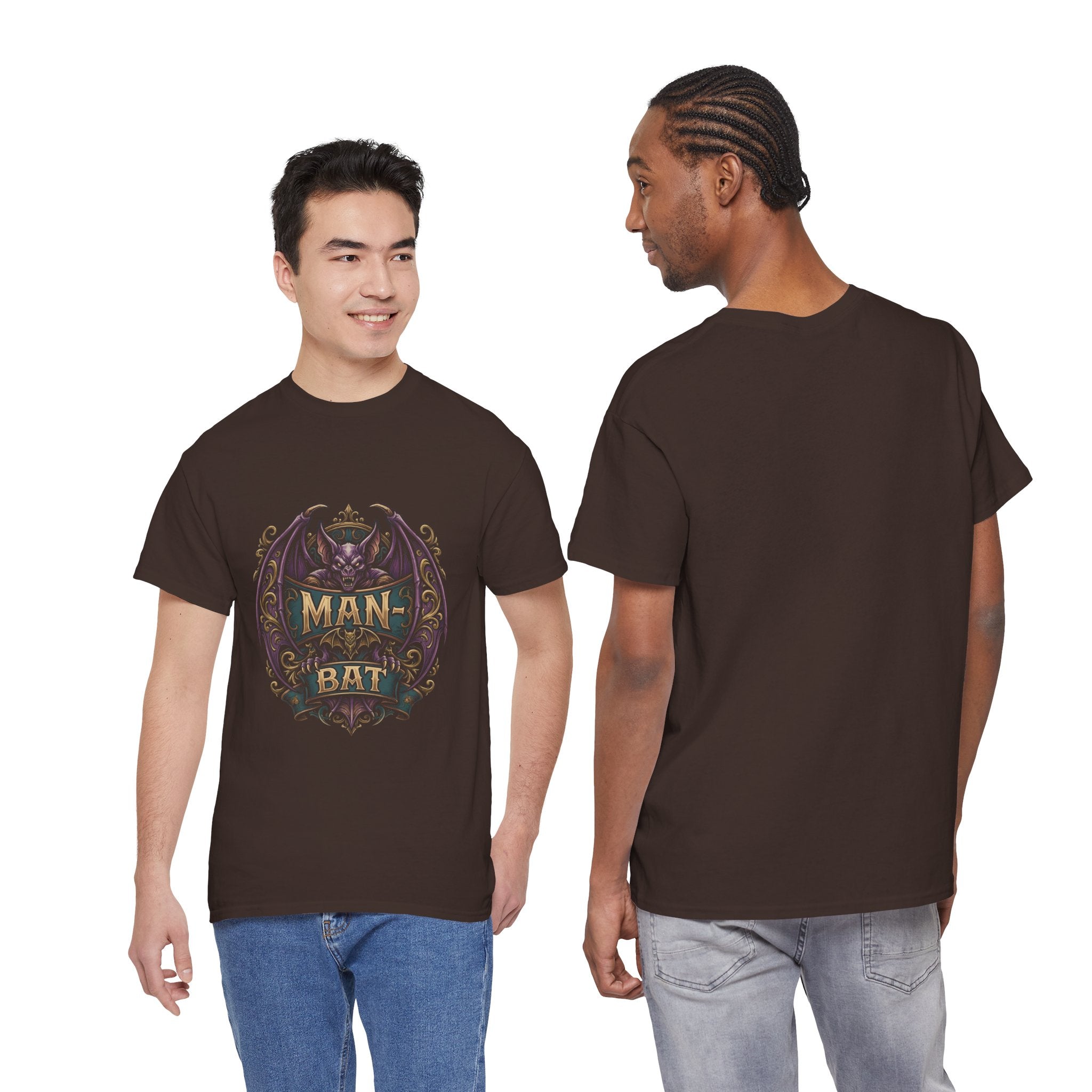 Gotham After Midnight: Man-Bat Baroque Unisex Cotton Tee