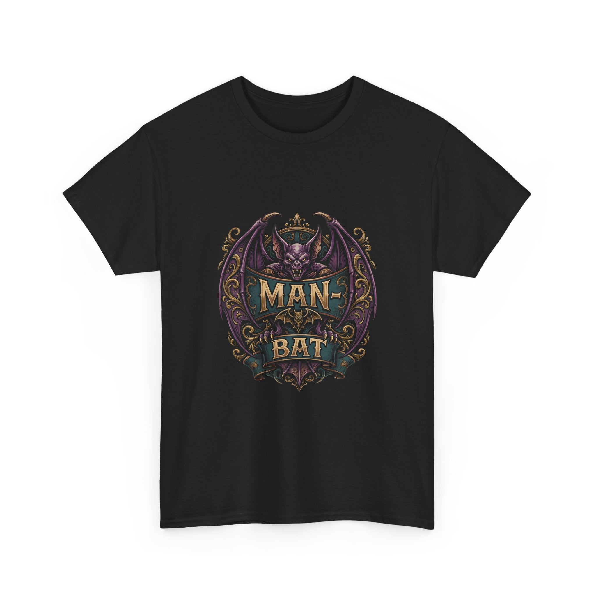 Gotham After Midnight: Man-Bat Baroque Unisex Cotton Tee