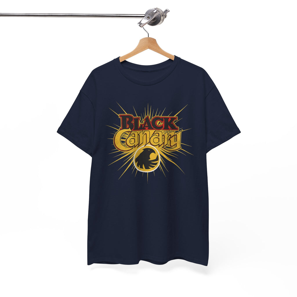 Black Canary Logo T-Shirt — Dinah Lance Justice Society of America Tee
